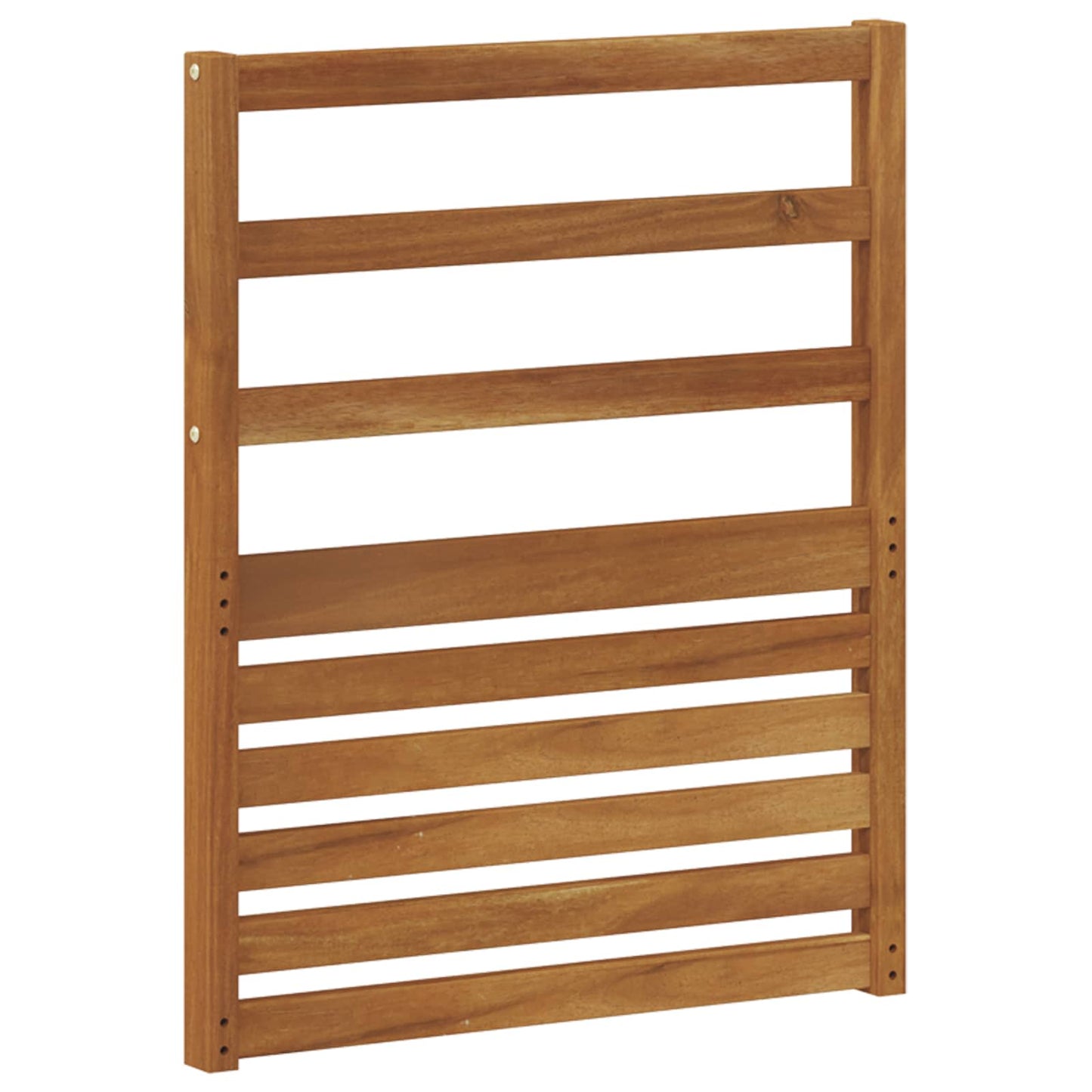 Armlæn 2 pcs Brun 59 x 4 x 73 cm Konstrueret træ