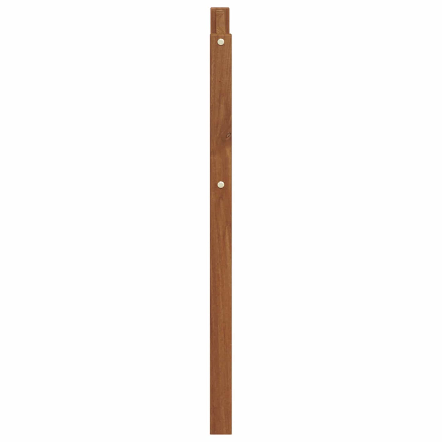 Armlæn 2 pcs Brun 59 x 4 x 73 cm Konstrueret træ
