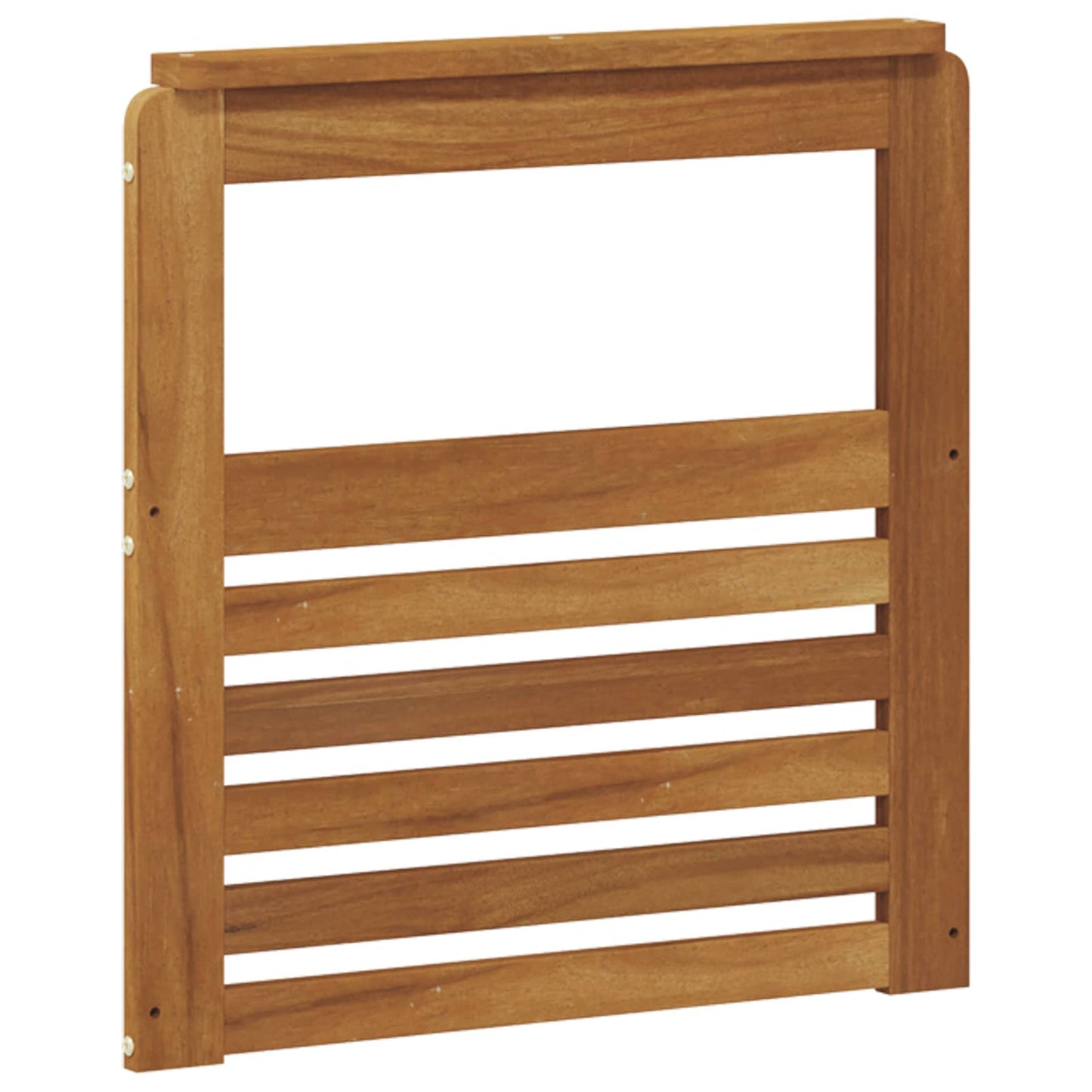 Armlæn 2 pcs Brun 59 x 6 x 61 cm Konstrueret træ