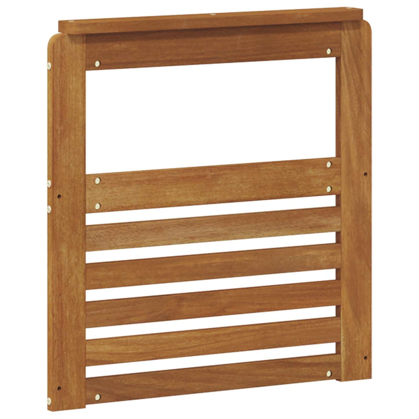Armlæn 2 pcs Brun 59 x 6 x 61 cm Konstrueret træ