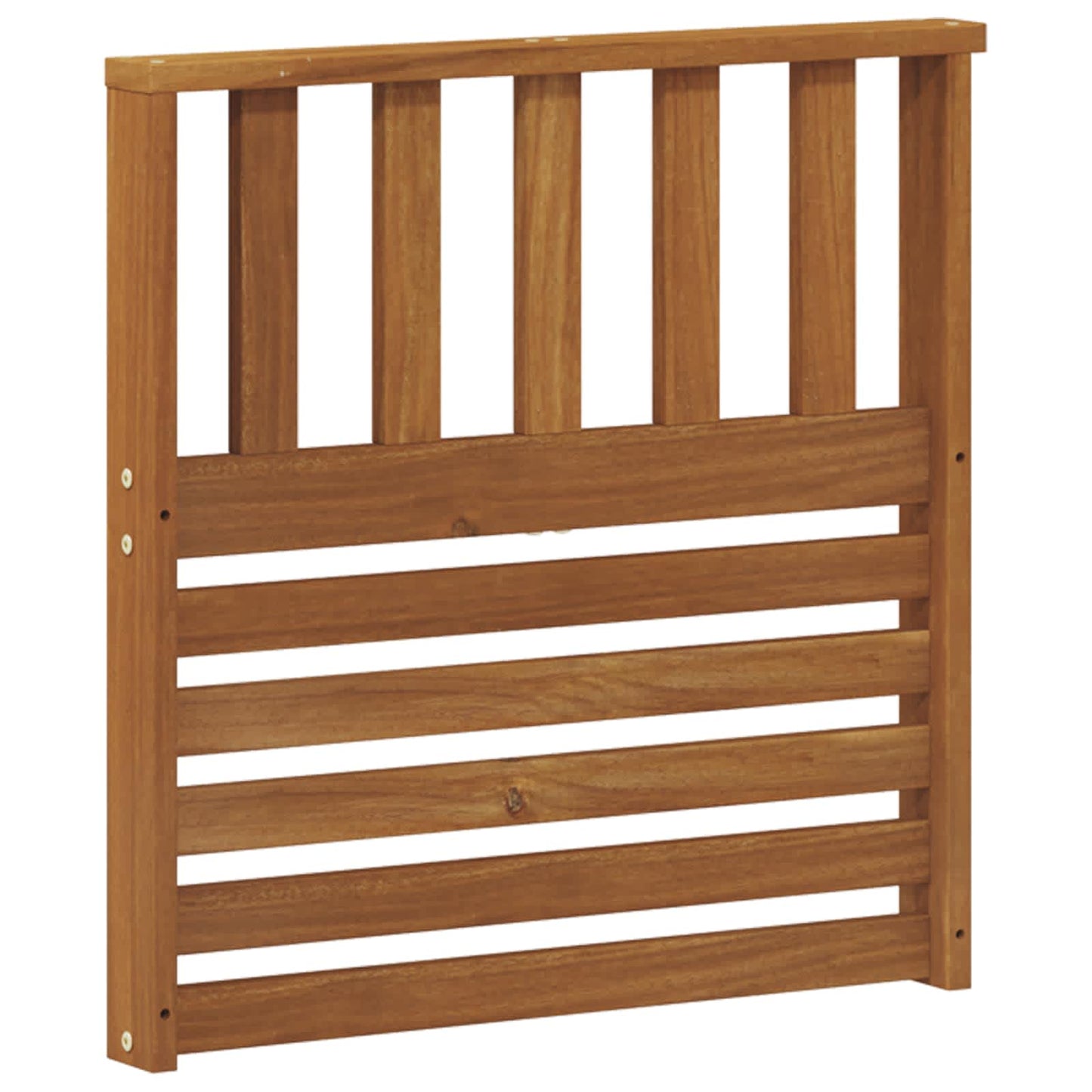 Armlæn 2 pcs Brun 60 x 6 x 61 cm Konstrueret træ