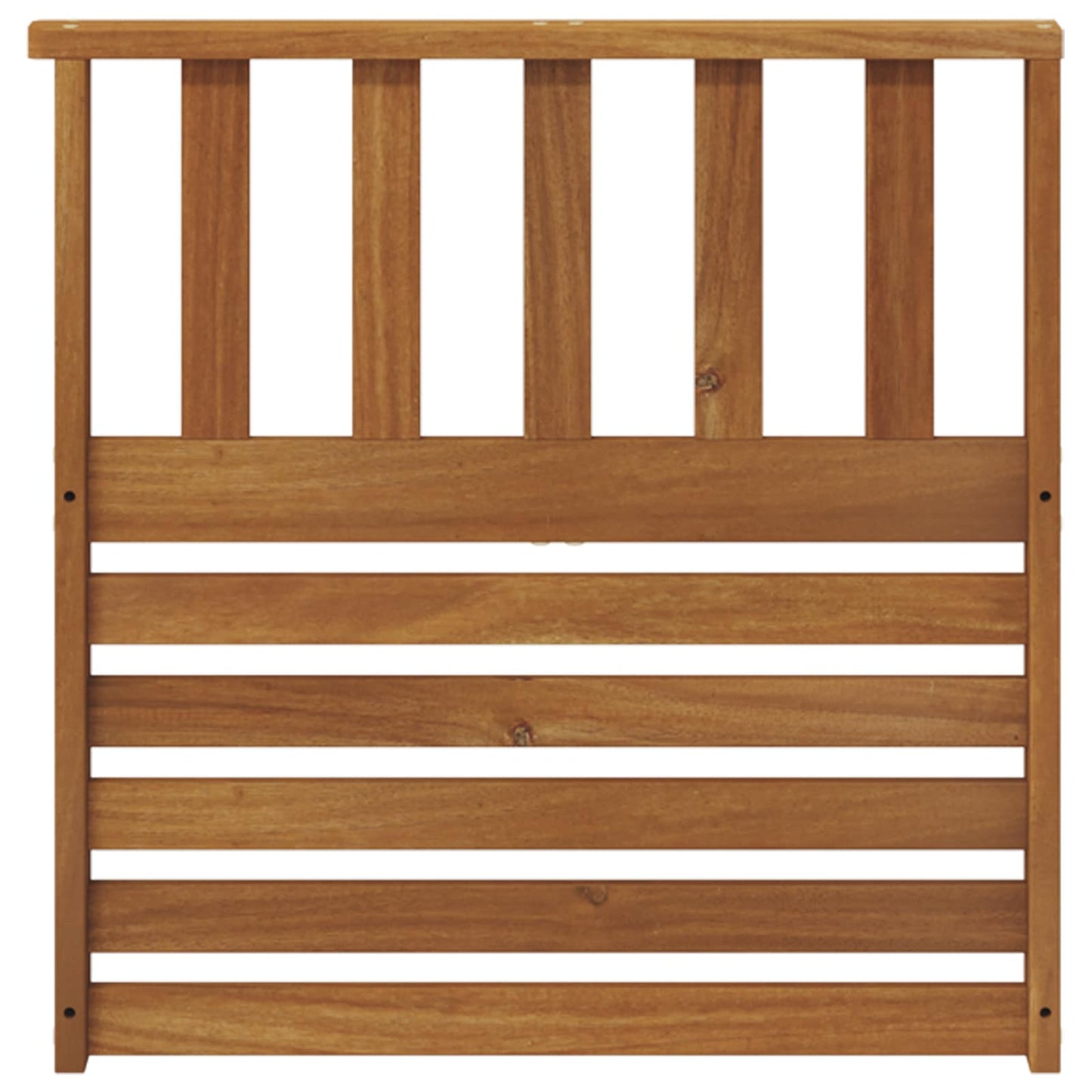 Armlæn 2 pcs Brun 60 x 6 x 61 cm Konstrueret træ