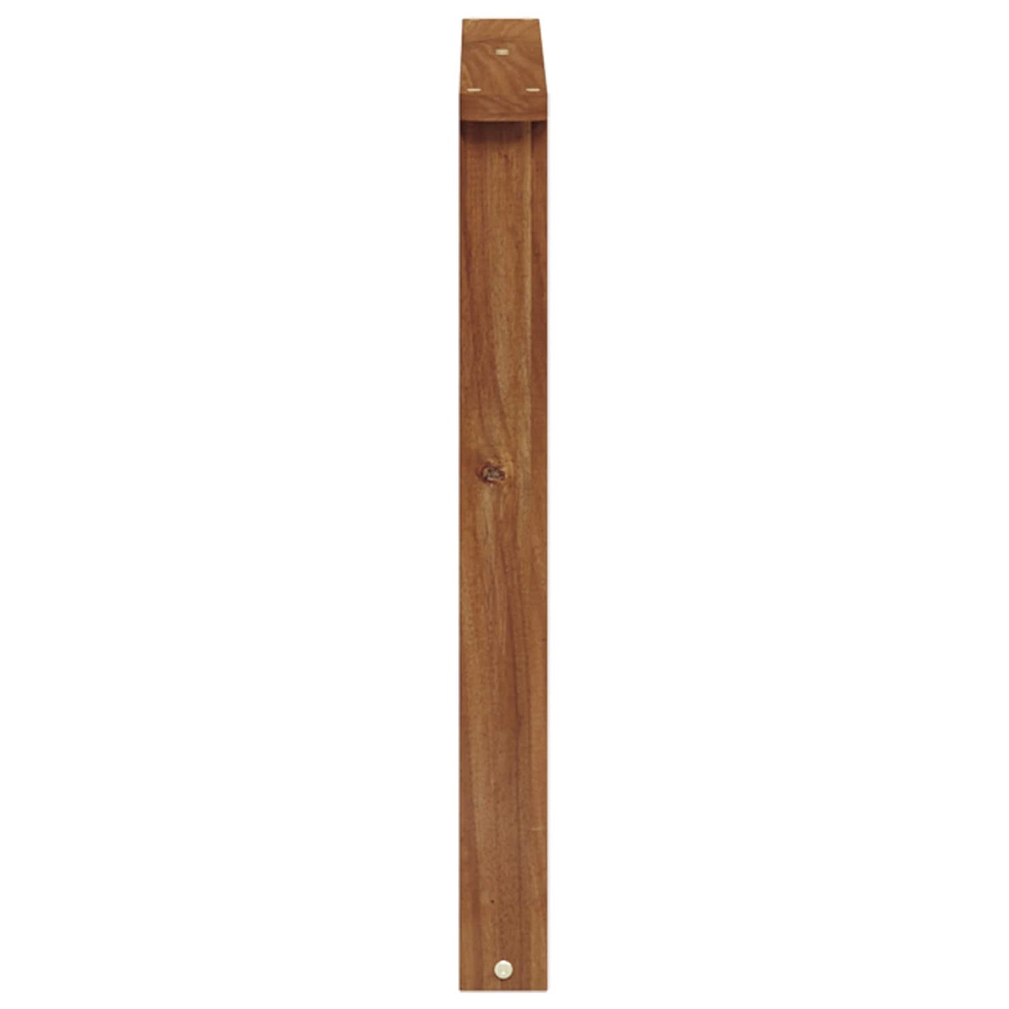 Armlænet 2 pcs Brun 60 x 6 x 61 cm Konstrueret træ