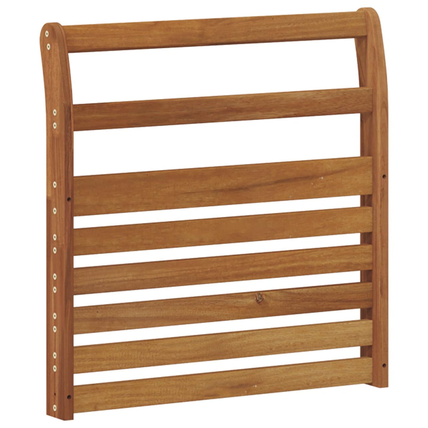 Armlæn 2 pcs Naturfarvet 58,5 x 8 x 60 cm Massivt Akacietræ