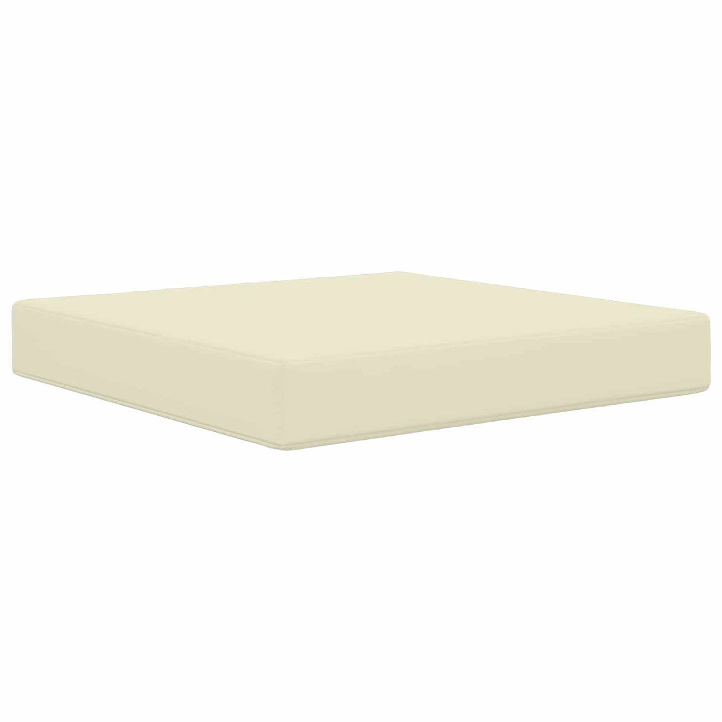Udendørs Sofa Pude Creme 60 x 60 x 8 cm Polyester