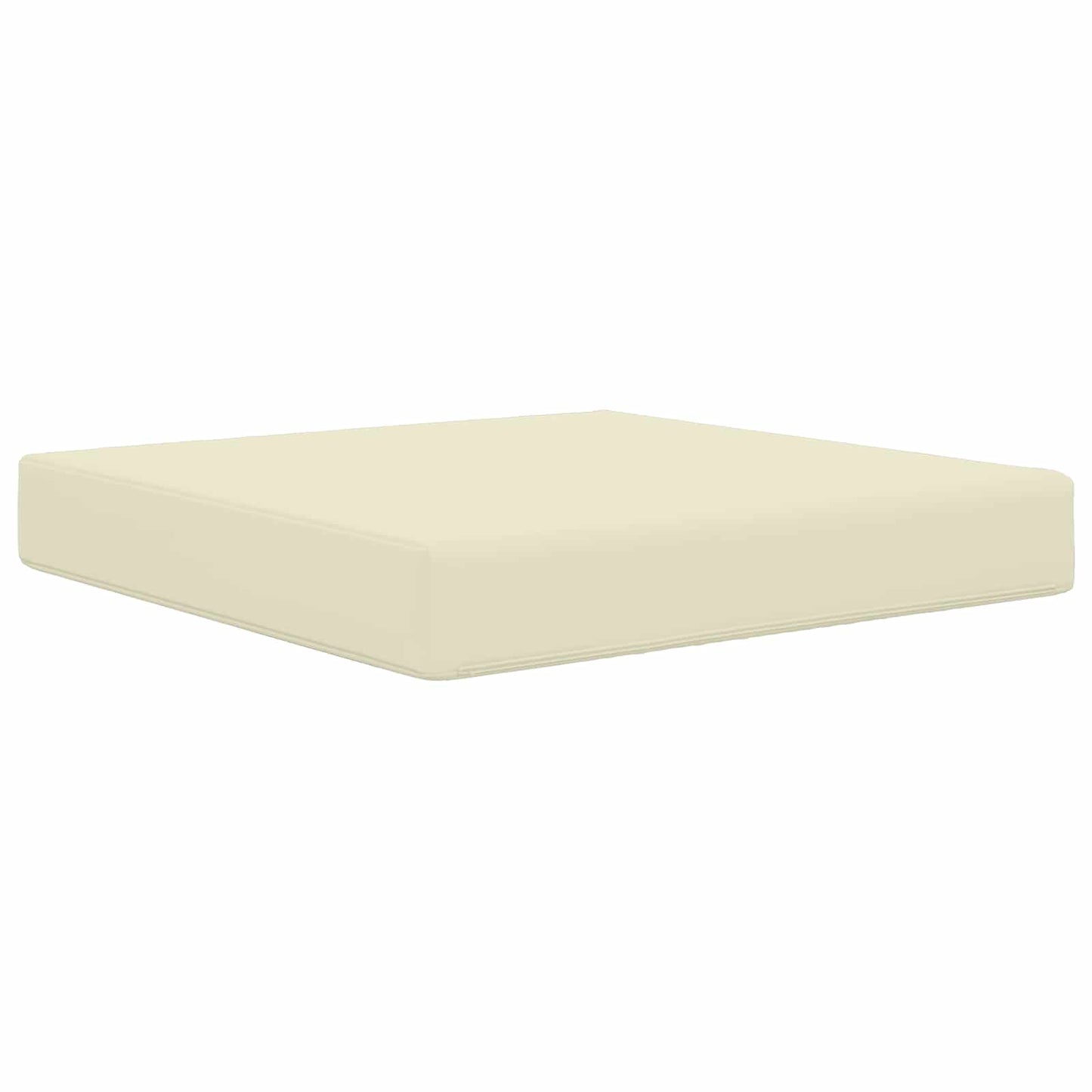 Udendørs Sofa Pude Creme 60 x 60 x 8 cm Polyester