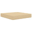 Udendørs Sofa Pude Beige 60 x 60 x 8 cm Polyester