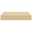 Udendørs Sofa Pude Beige 60 x 60 x 8 cm Polyester