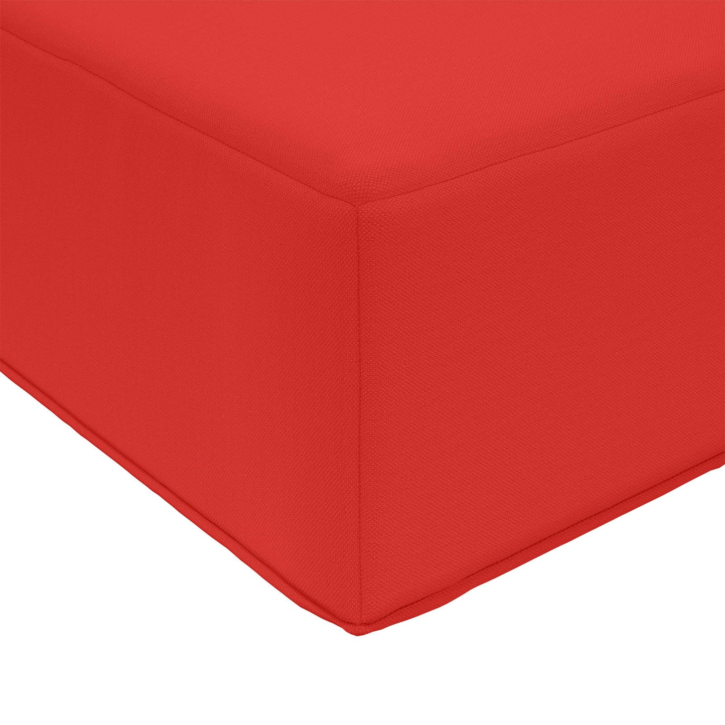 Udendørs Sofa Pude Rød 60 x 60 x 8 cm Polyester