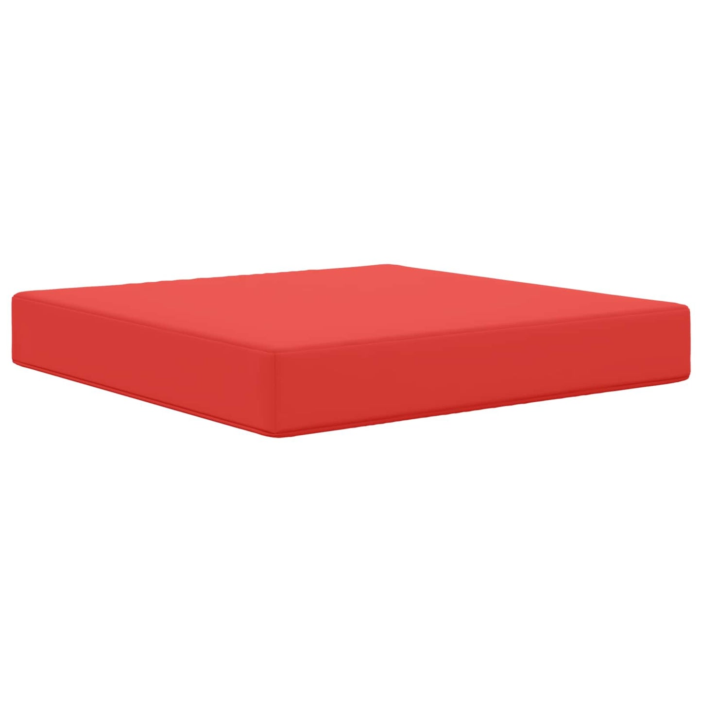 Udendørs Sofa Pude Rød 60 x 60 x 8 cm Polyester