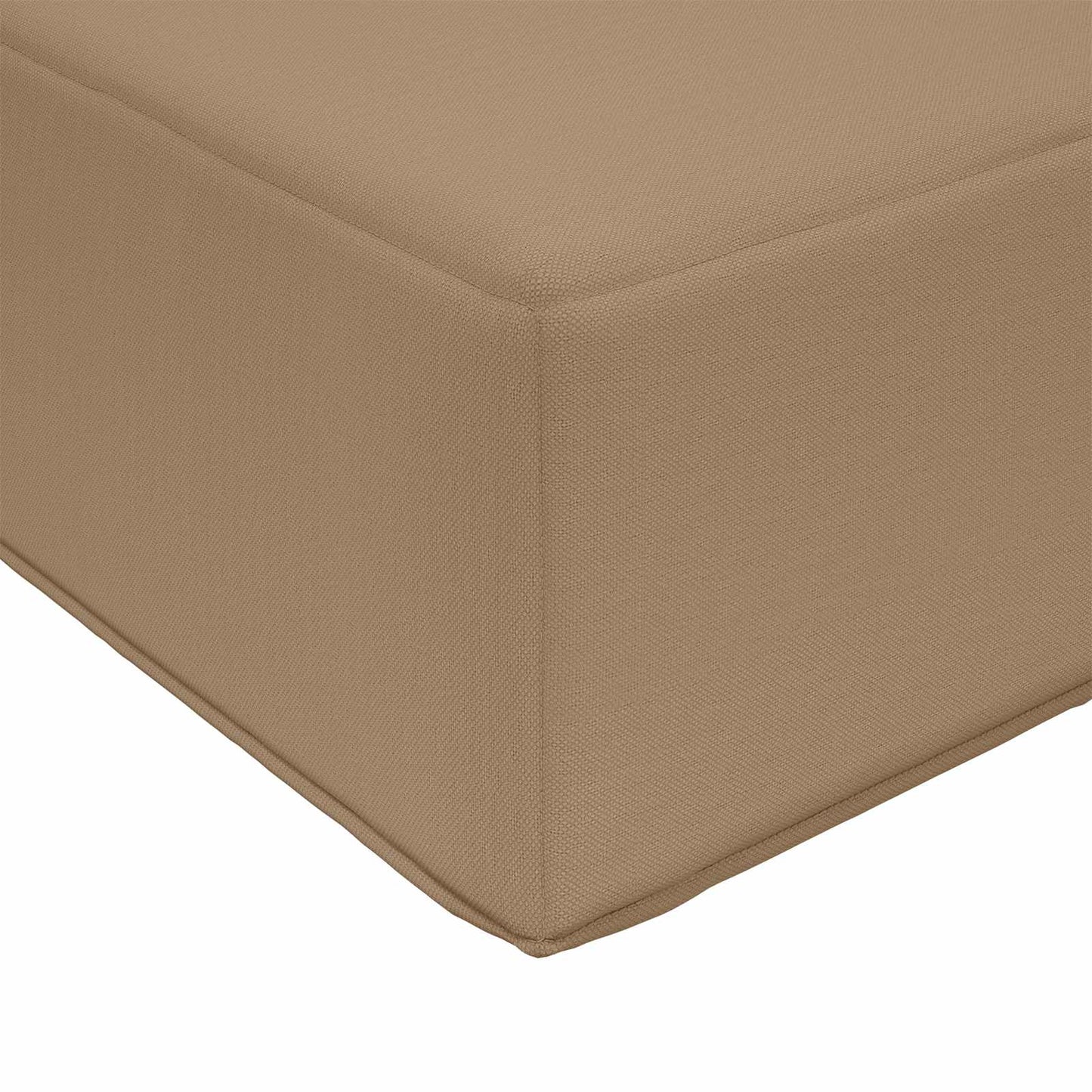 Udendørs Sofa Pude Gråbrun 60 x 60 x 8 cm Polyester