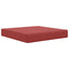 Udendørs Sofa Pude Vinrød 60 x 60 x 8 cm Polyester