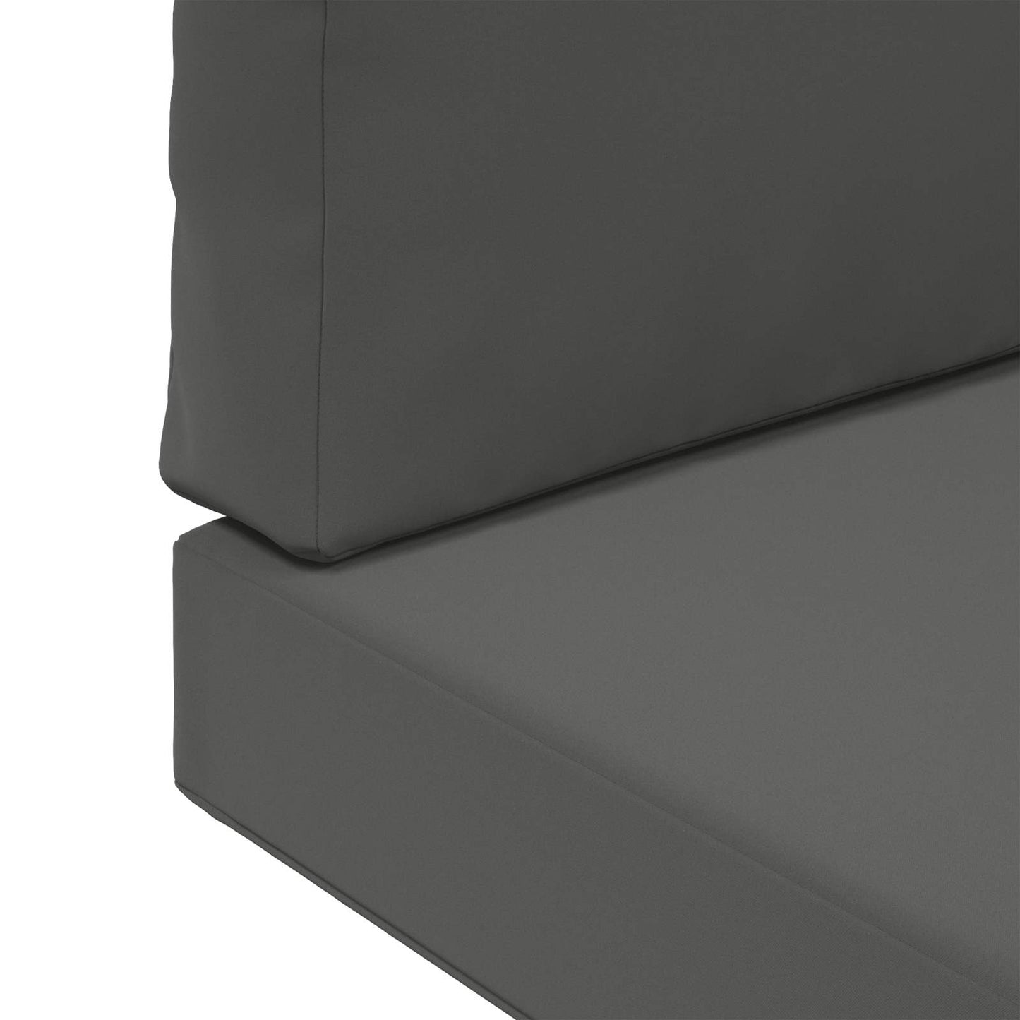 Udendørs Sofa Pude 2 pcs Antracit Polyester