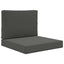 Udendørs Sofa Pude 2 pcs Antracit Polyester