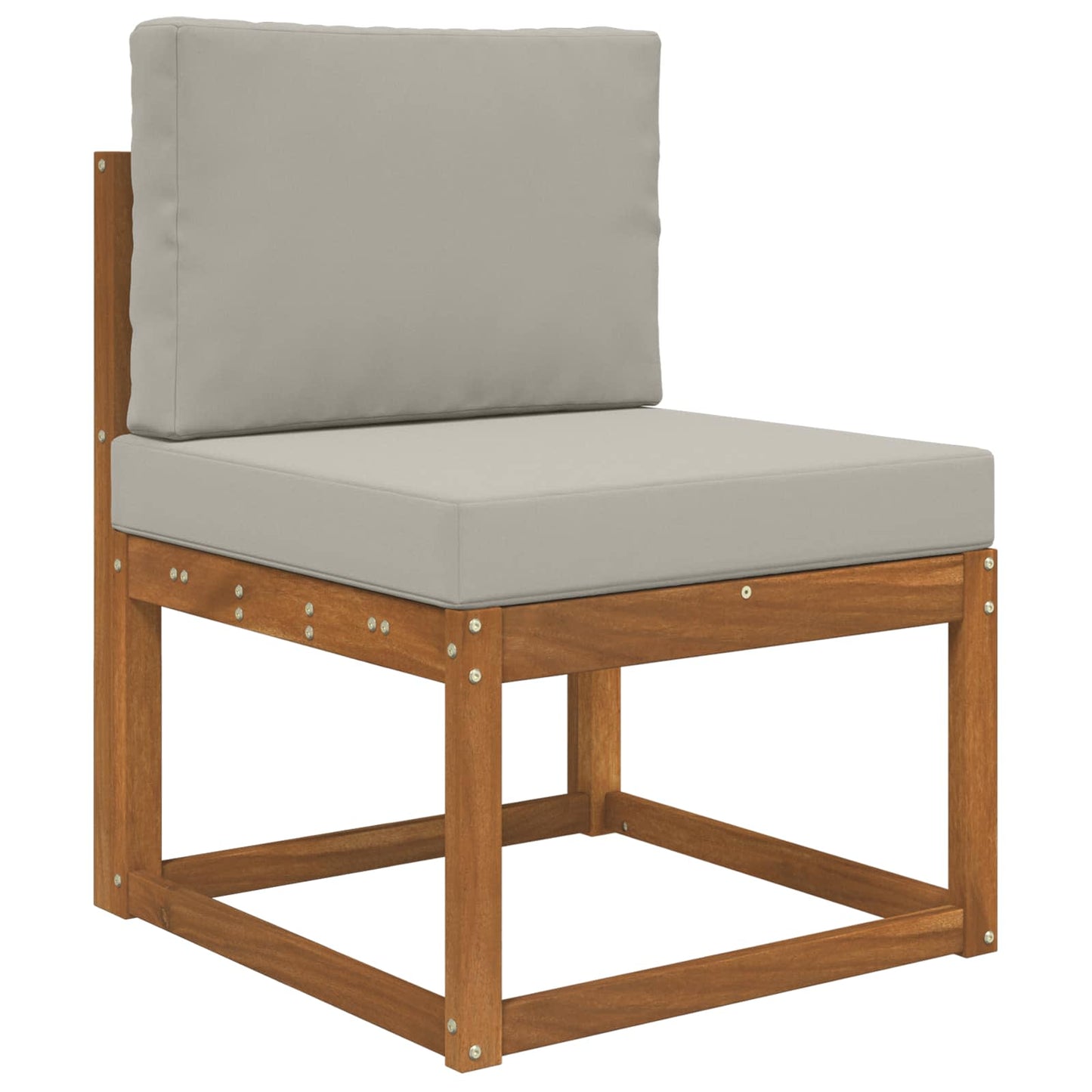 Udendørs Sofa Pude 2 pcs Grå Polyester