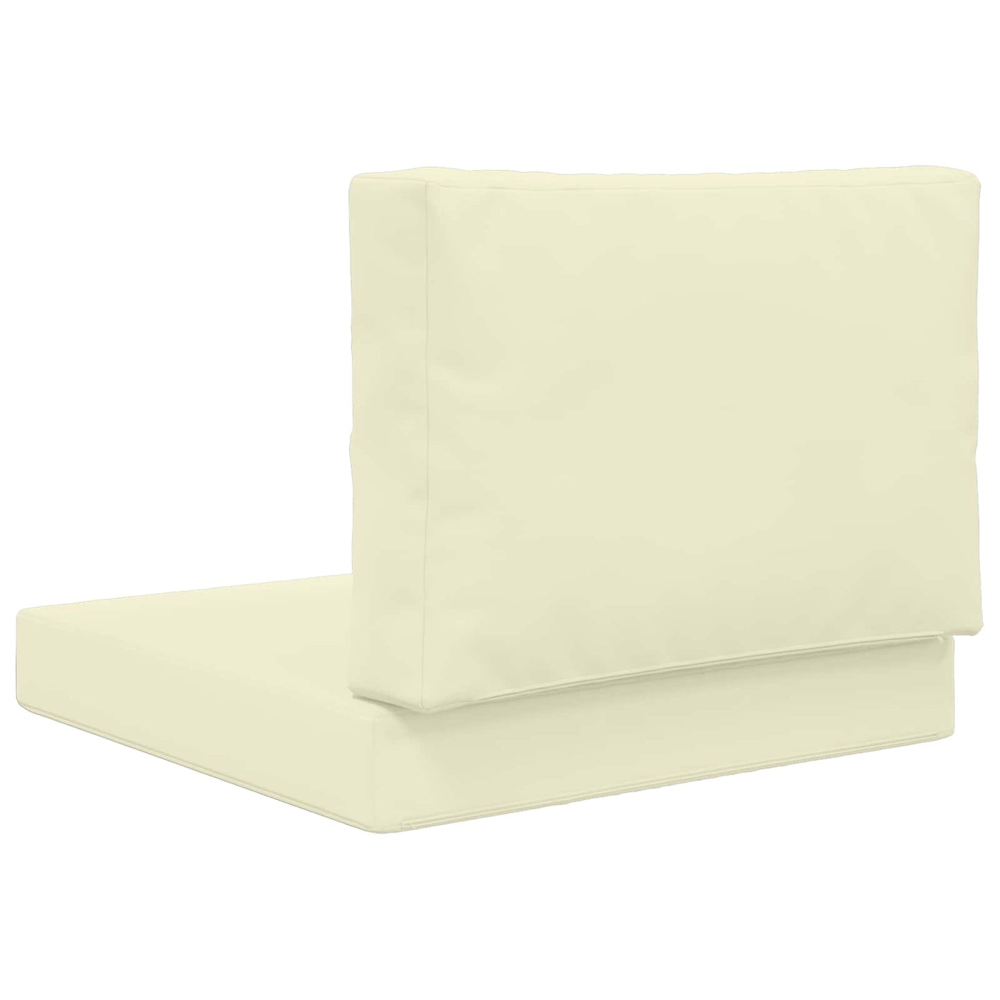 Udendørs Sofa Pude 2 pcs Creme Polyester