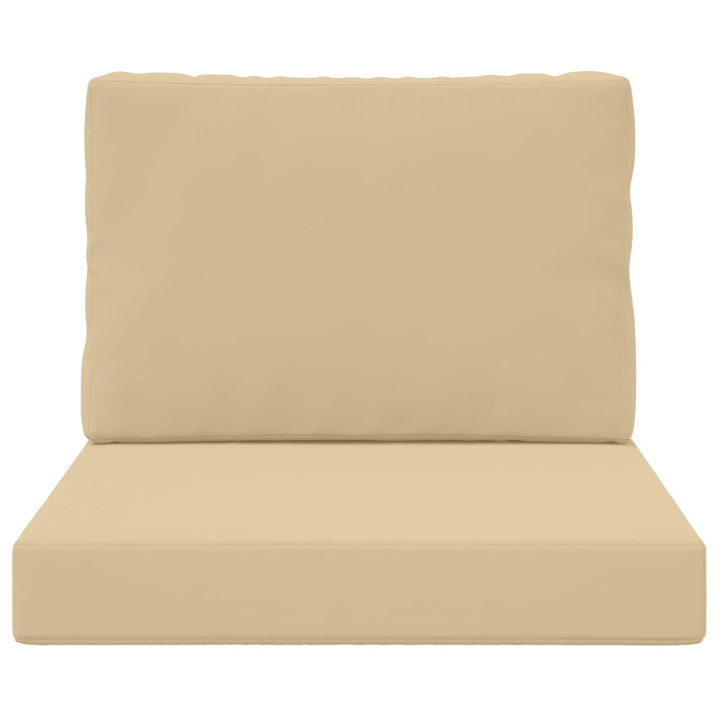 Udendørs Sofa Pude 2 pcs Beige Polyester