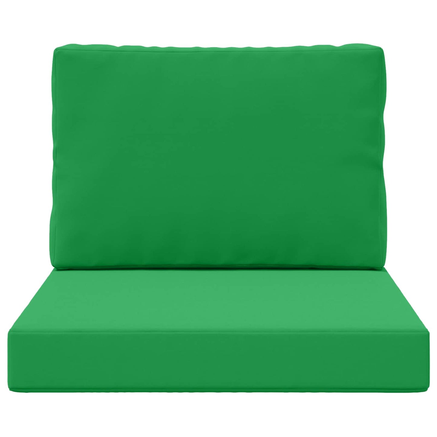 Udendørs Sofa Pude 2 pcs Grøn Polyester
