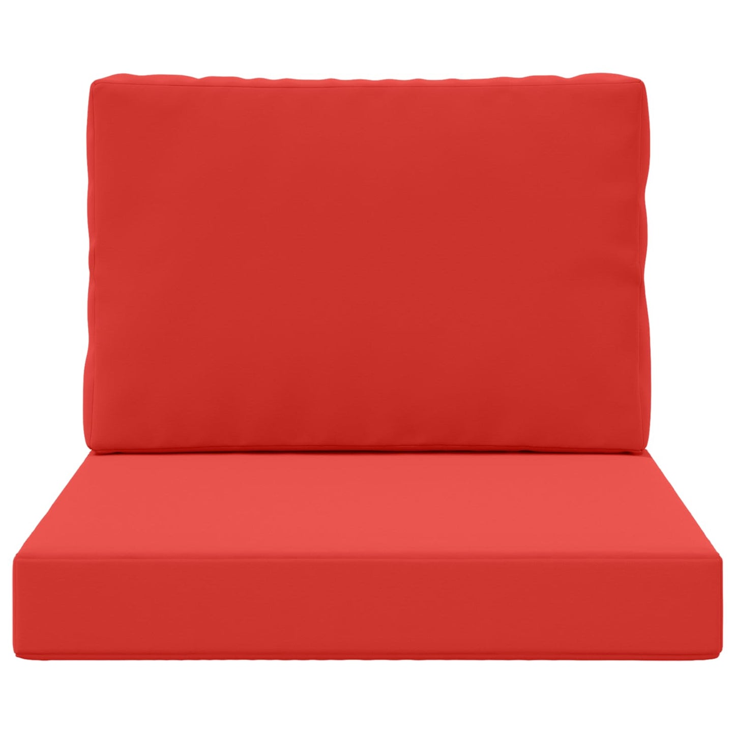 Udendørs Sofa Pude 2 pcs Rød Polyester