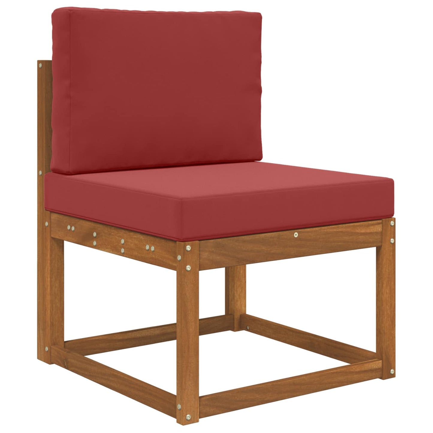 Udendørs Sofa Pude 2 pcs Vinrød Polyester