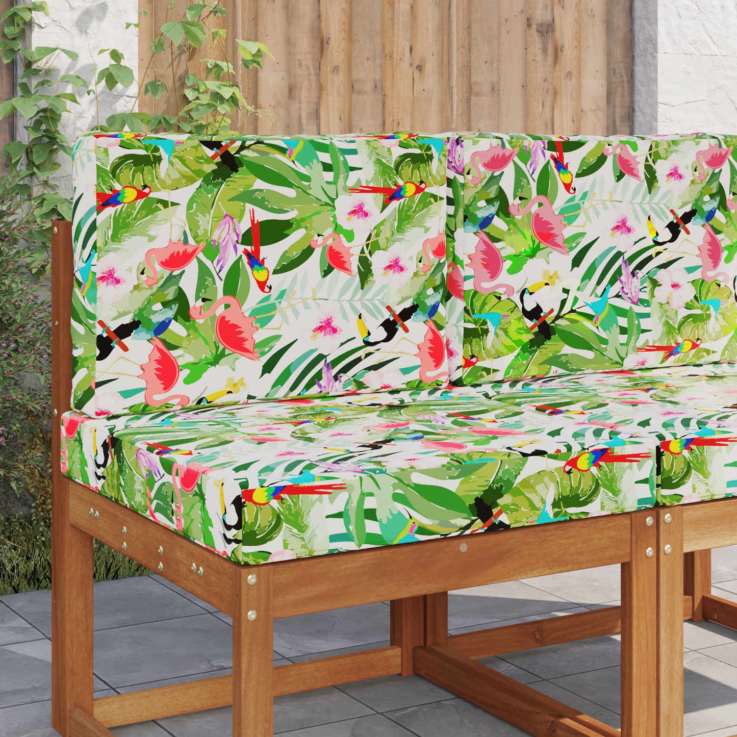 Udendørs Sofa Pude 2 pcs farverig Polyester