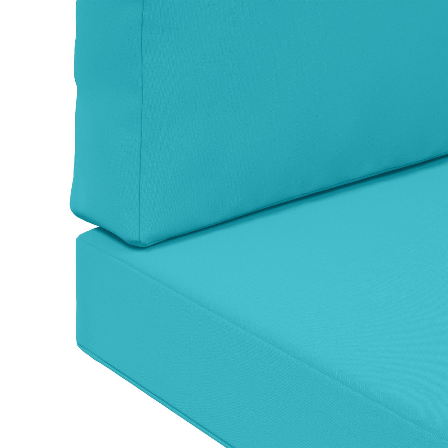 Udendørs Sofa Pude 2 pcs Turkis Polyester