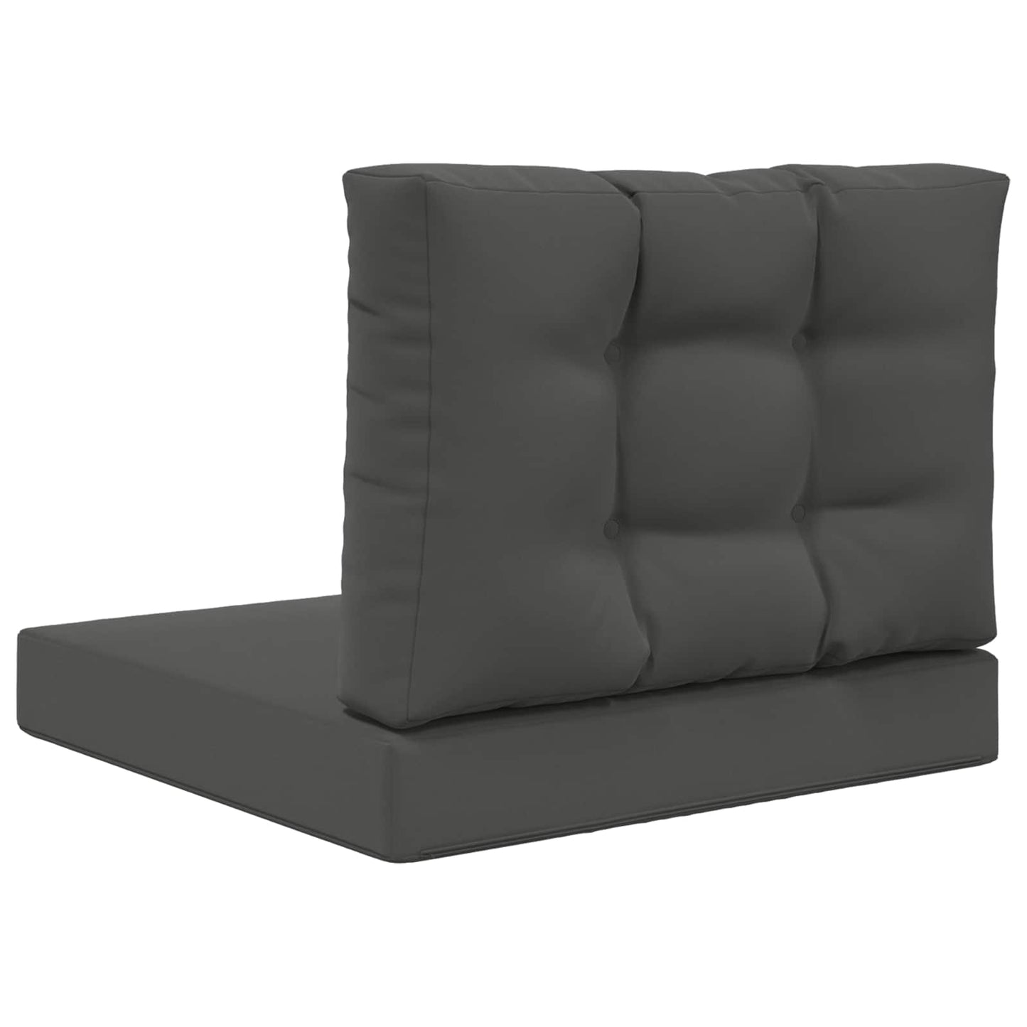 Udendørs Sofa Pude 2 pcs Antracit Polyester