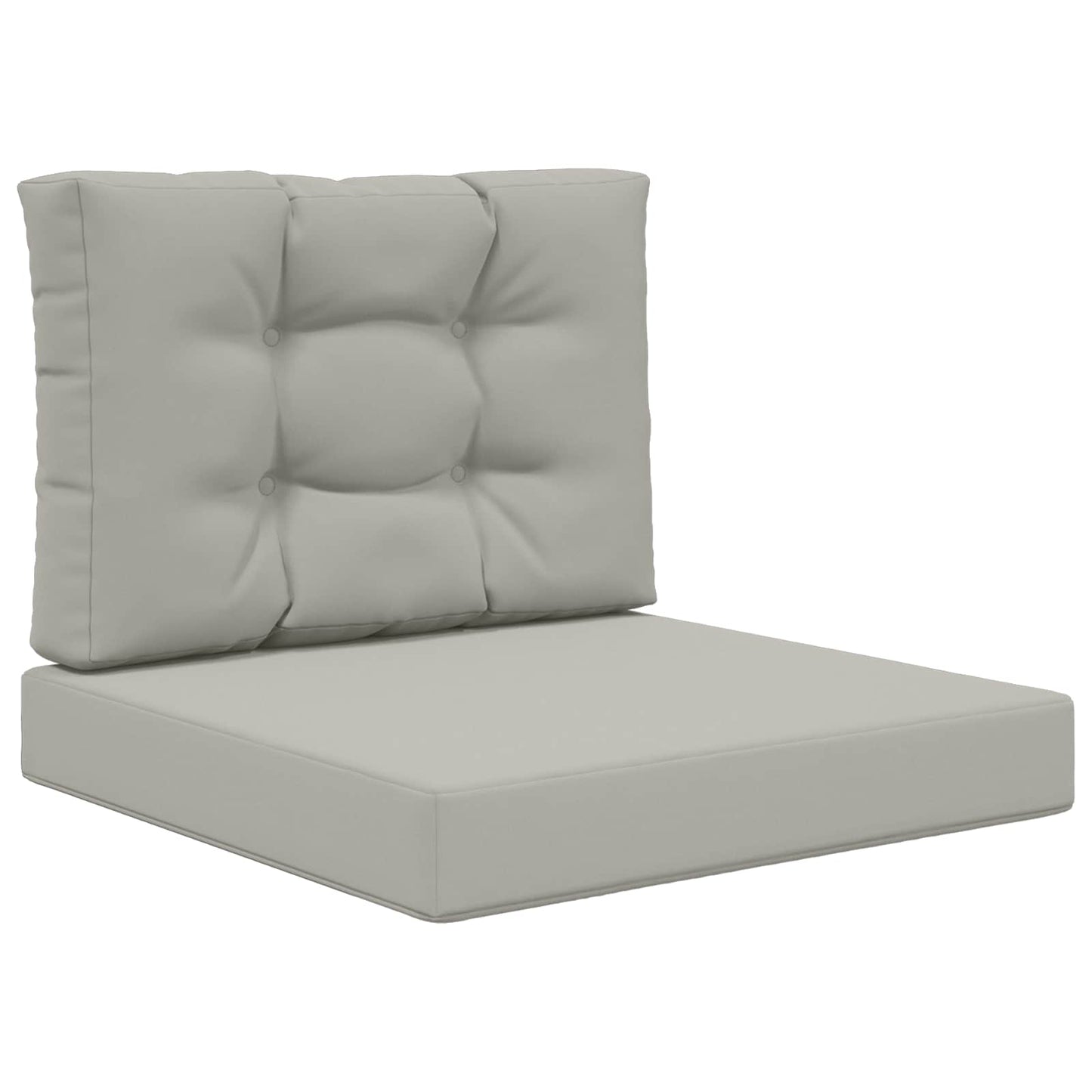 Udendørs Sofa Pude 2 pcs Grå Polyester