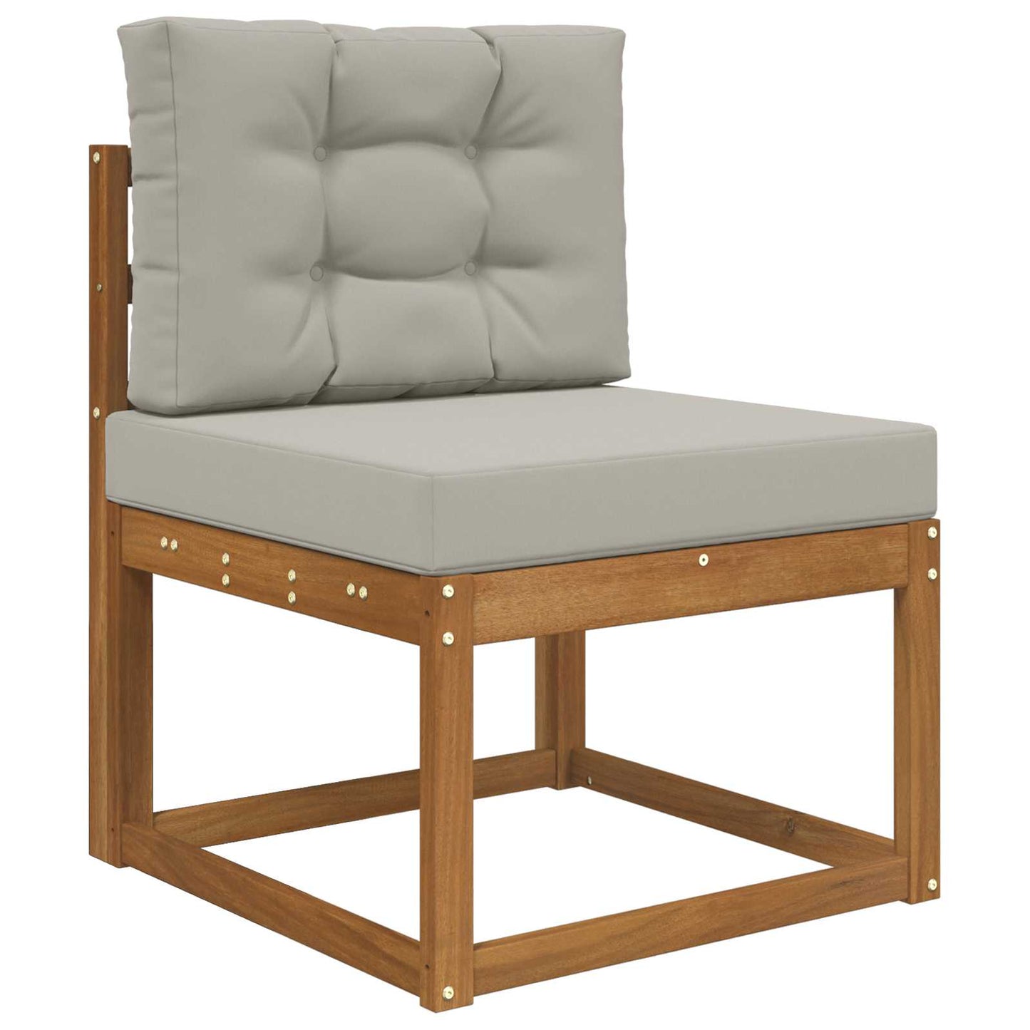 Udendørs Sofa Pude 2 pcs Grå Polyester