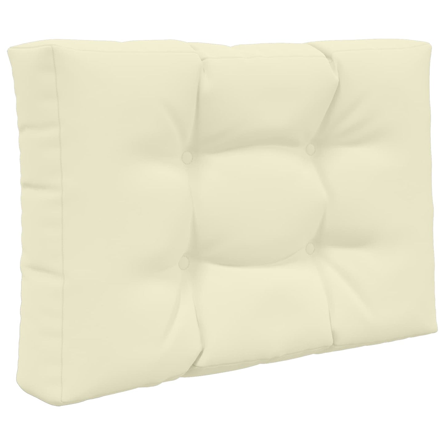Udendørs Sofa Pude 2 pcs Creme Polyester