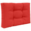 Udendørs Sofa Pude 2 pcs Rød Polyester