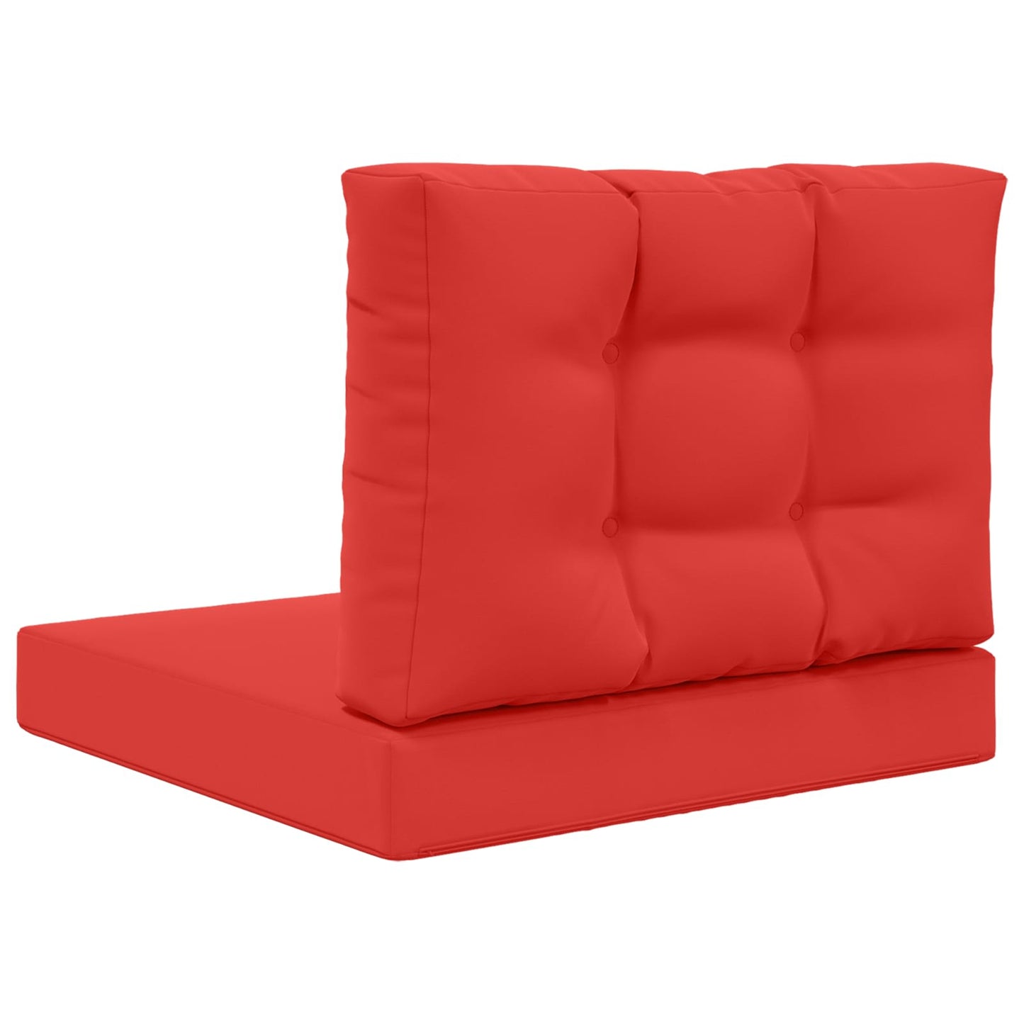 Udendørs Sofa Pude 2 pcs Rød Polyester