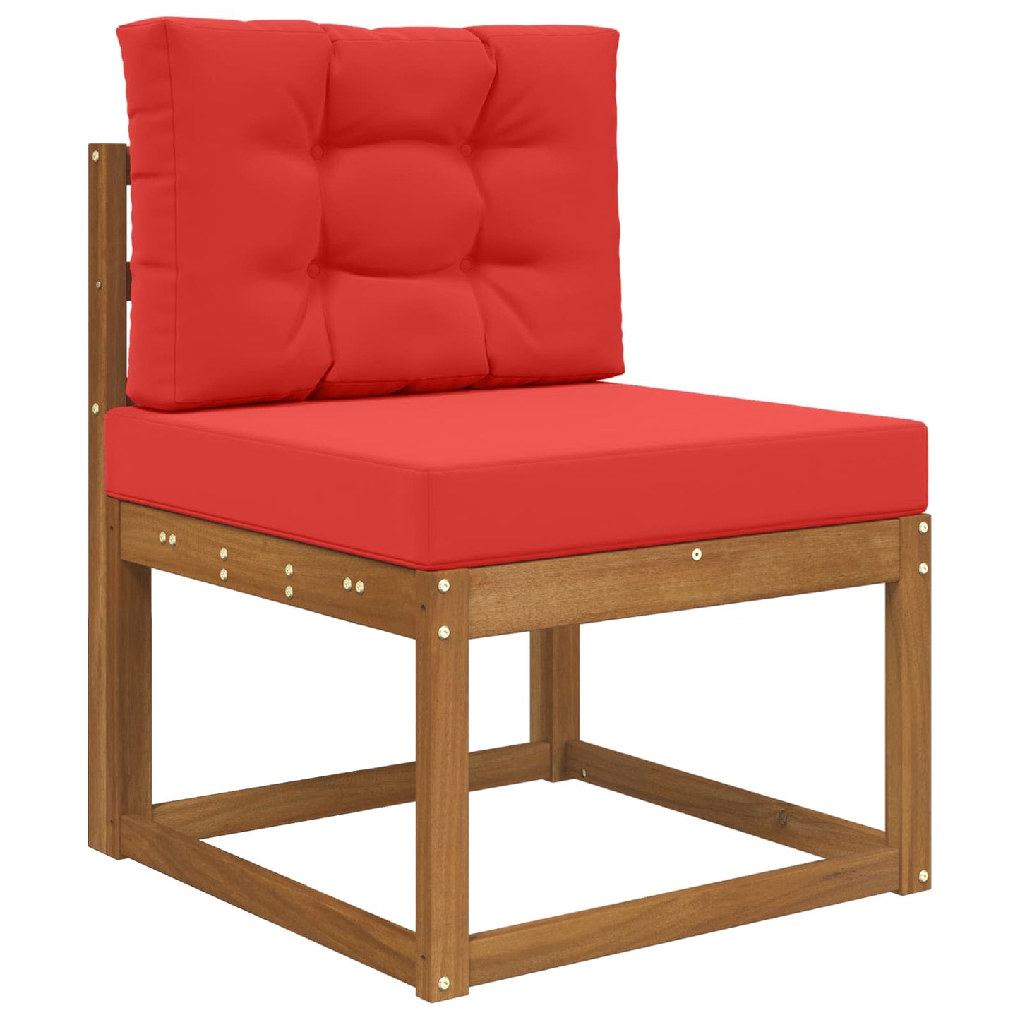Udendørs Sofa Pude 2 pcs Rød Polyester