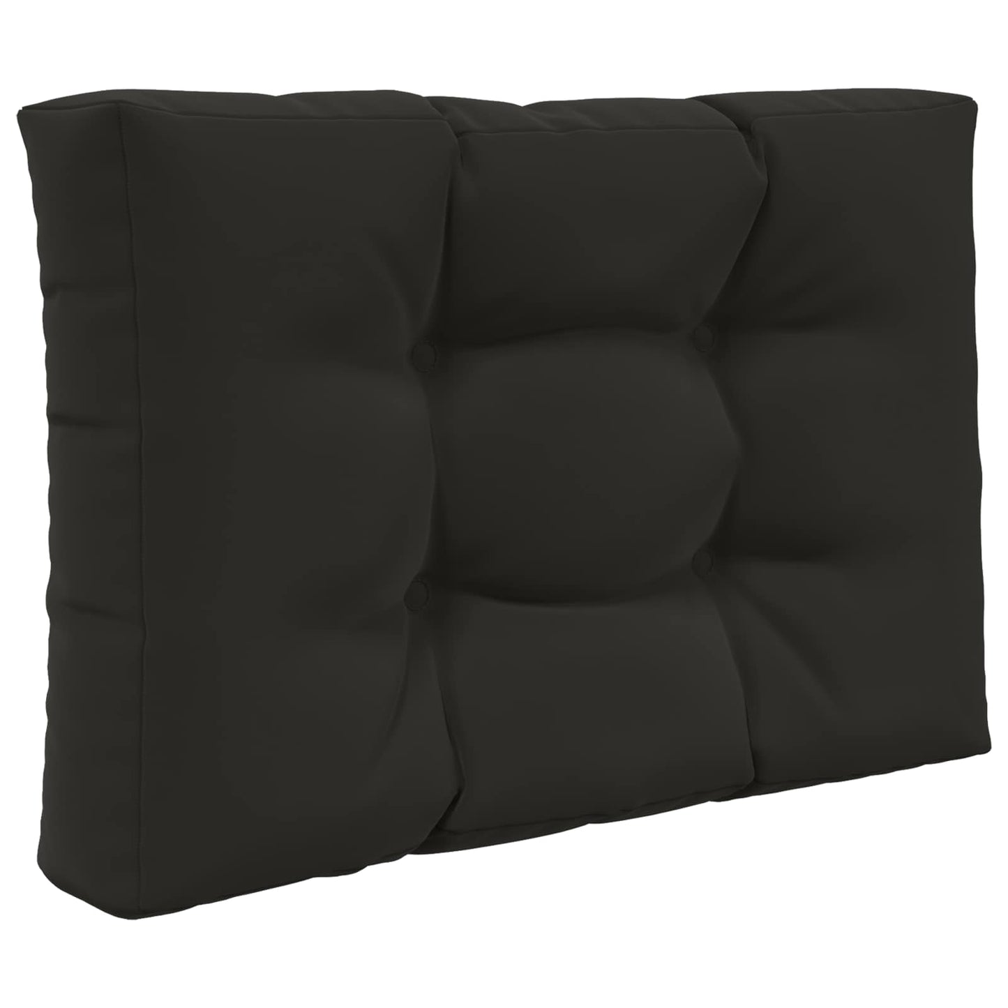 Udendørs Sofa Pude 2 pcs Sort Polyester