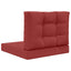 Udendørs Sofa Pude 2 pcs Vinrød Polyester