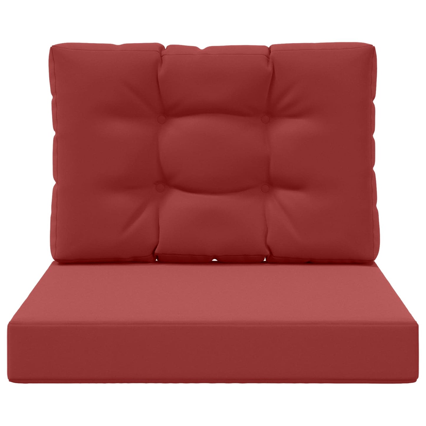 Udendørs Sofa Pude 2 pcs Vinrød Polyester