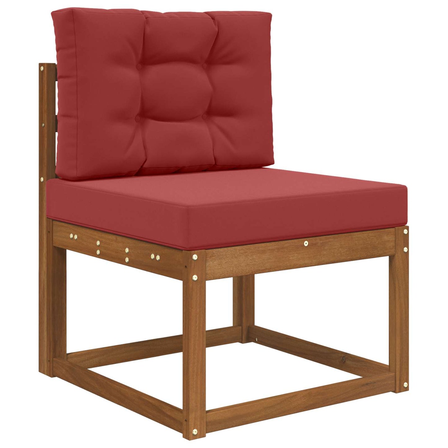 Udendørs Sofa Pude 2 pcs Vinrød Polyester
