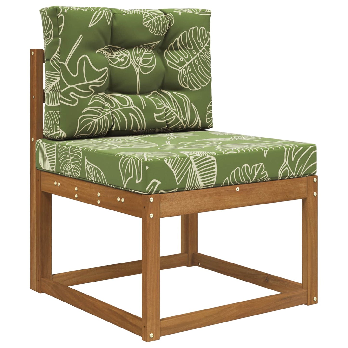 Udendørs Sofa Pude 2 pcs Bladdesign Polyester