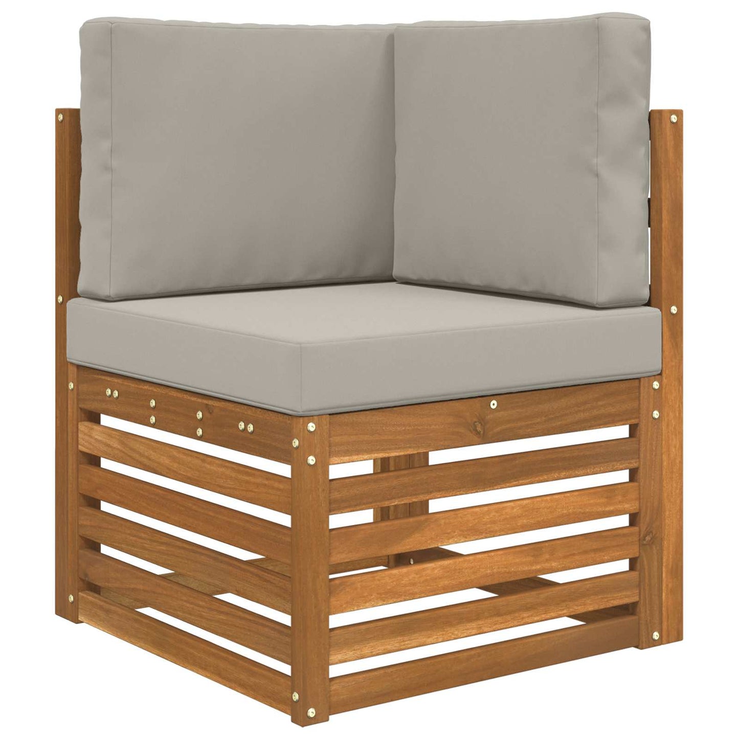 Udendørs Sofa Pude 3 pcs Grå Polyester