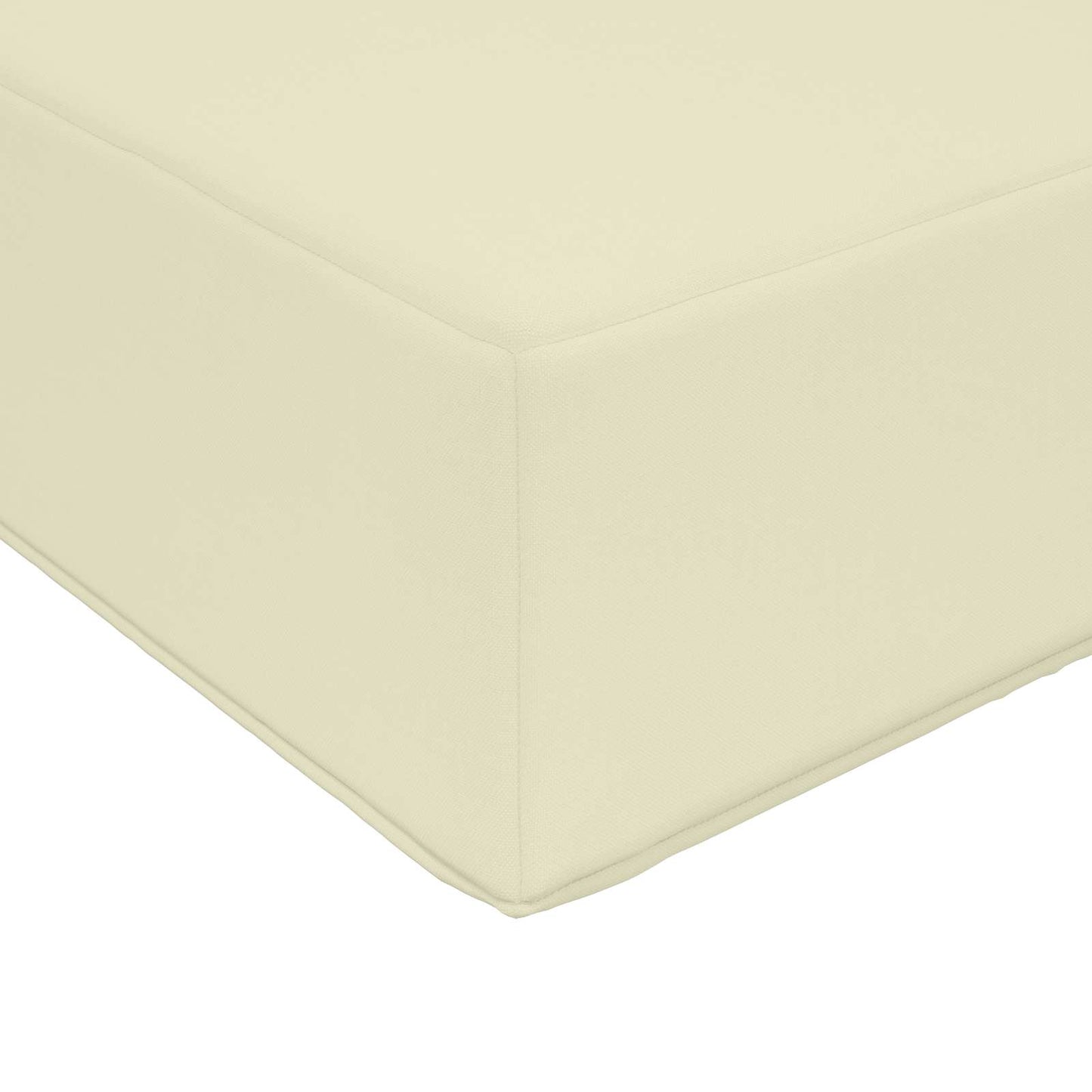 Udendørs Sofa Pude 3 pcs Creme Polyester