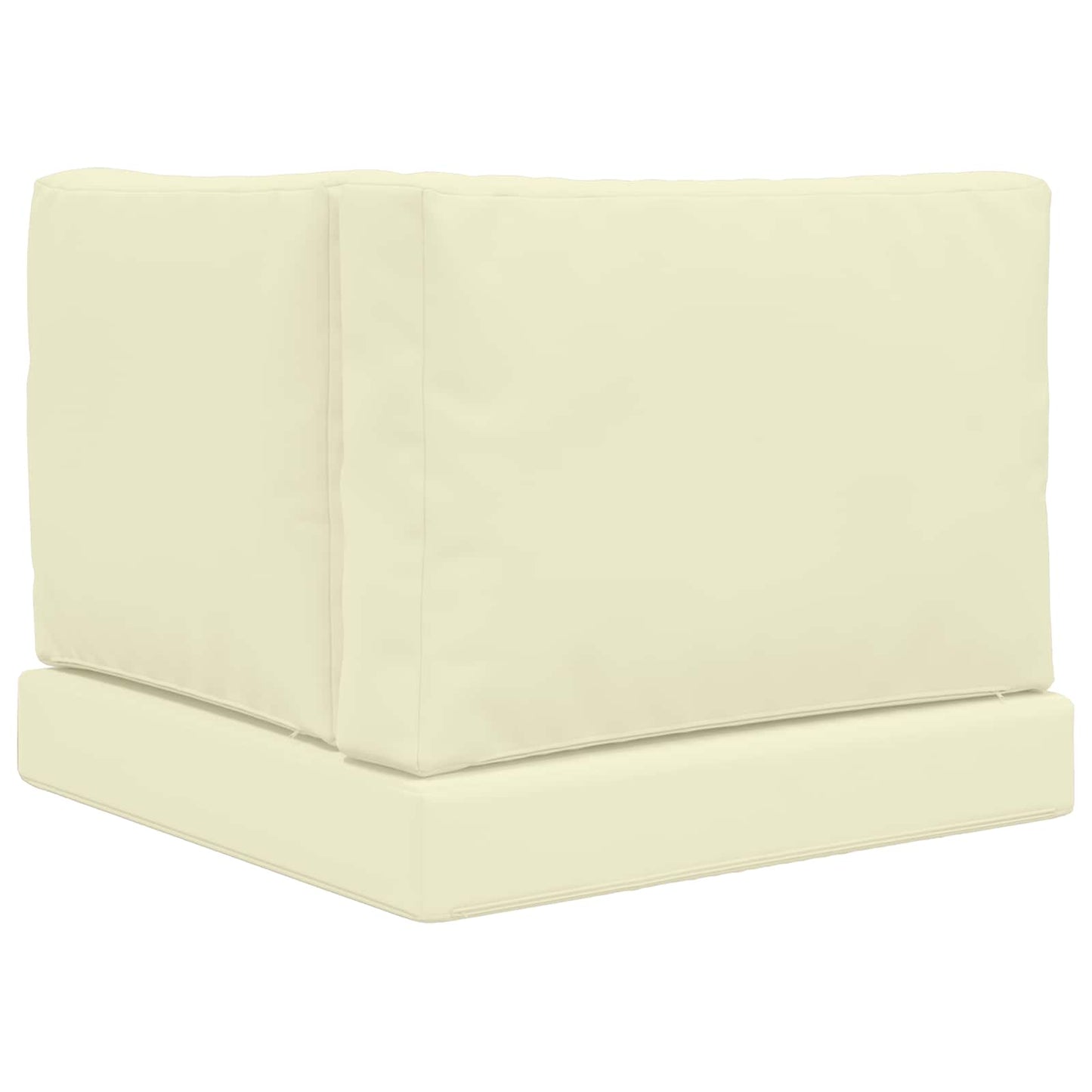 Udendørs Sofa Pude 3 pcs Creme Polyester