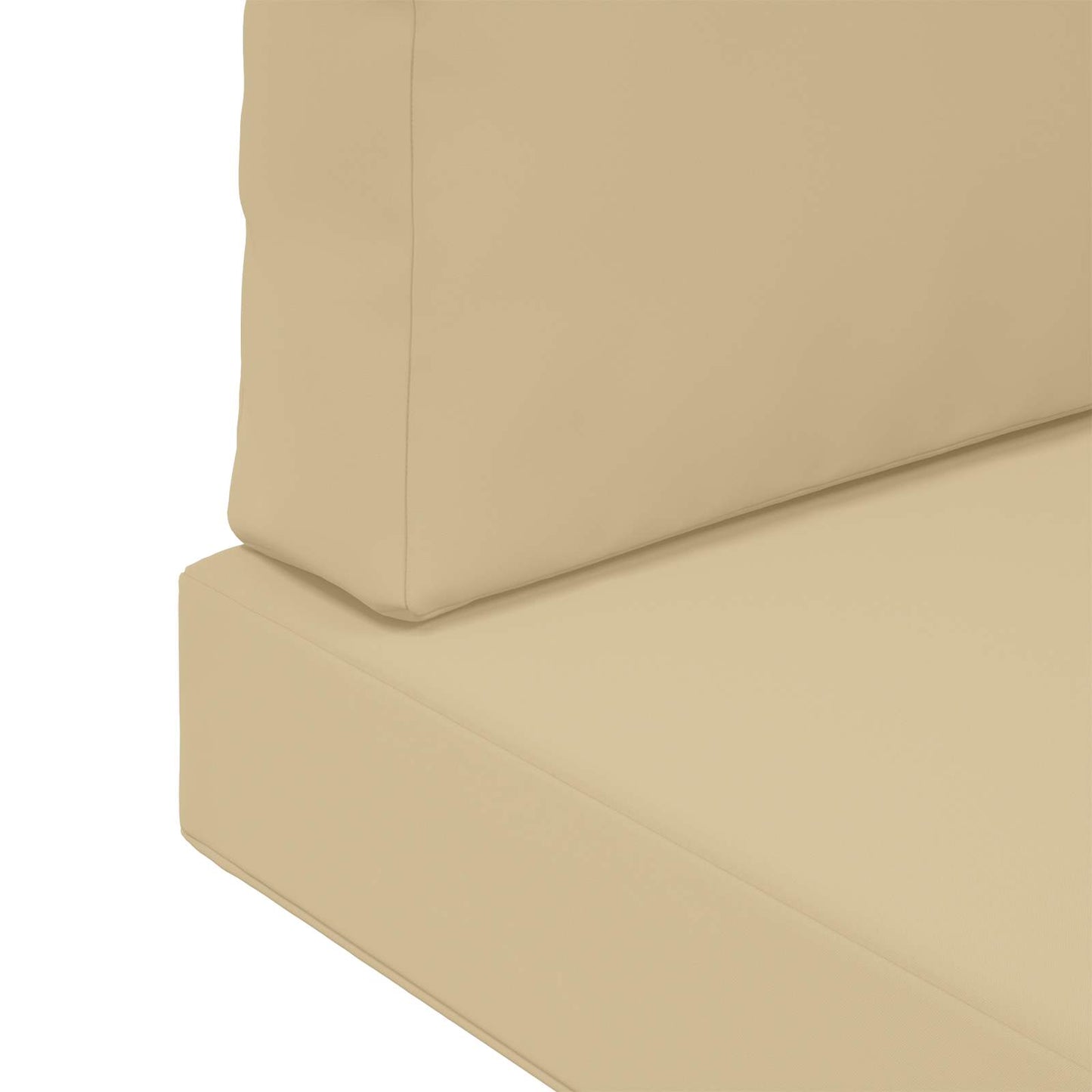 Udendørs Sofa Pude 3 pcs Beige Polyester