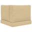 Udendørs Sofa Pude 3 pcs Beige Polyester
