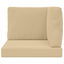 Udendørs Sofa Pude 3 pcs Beige Polyester