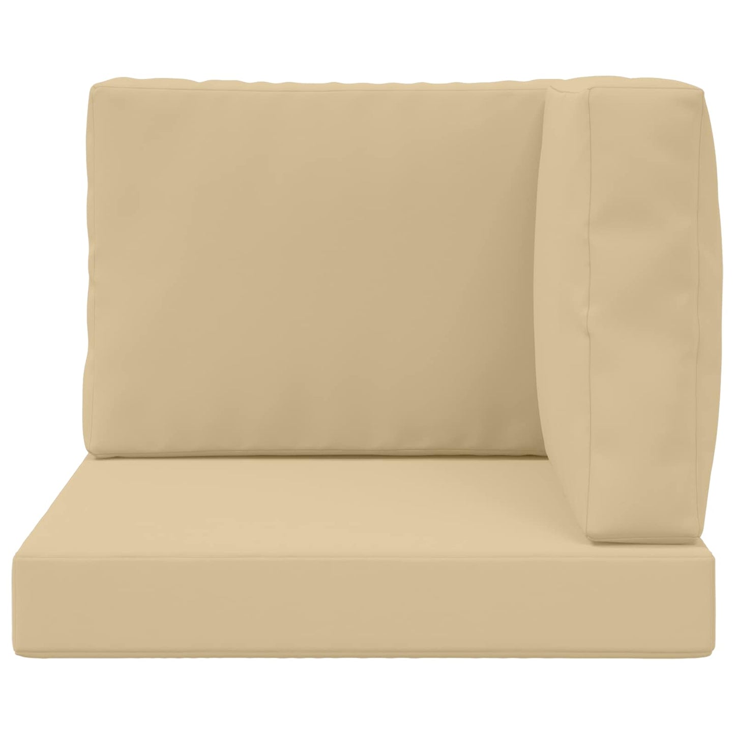 Udendørs Sofa Pude 3 pcs Beige Polyester