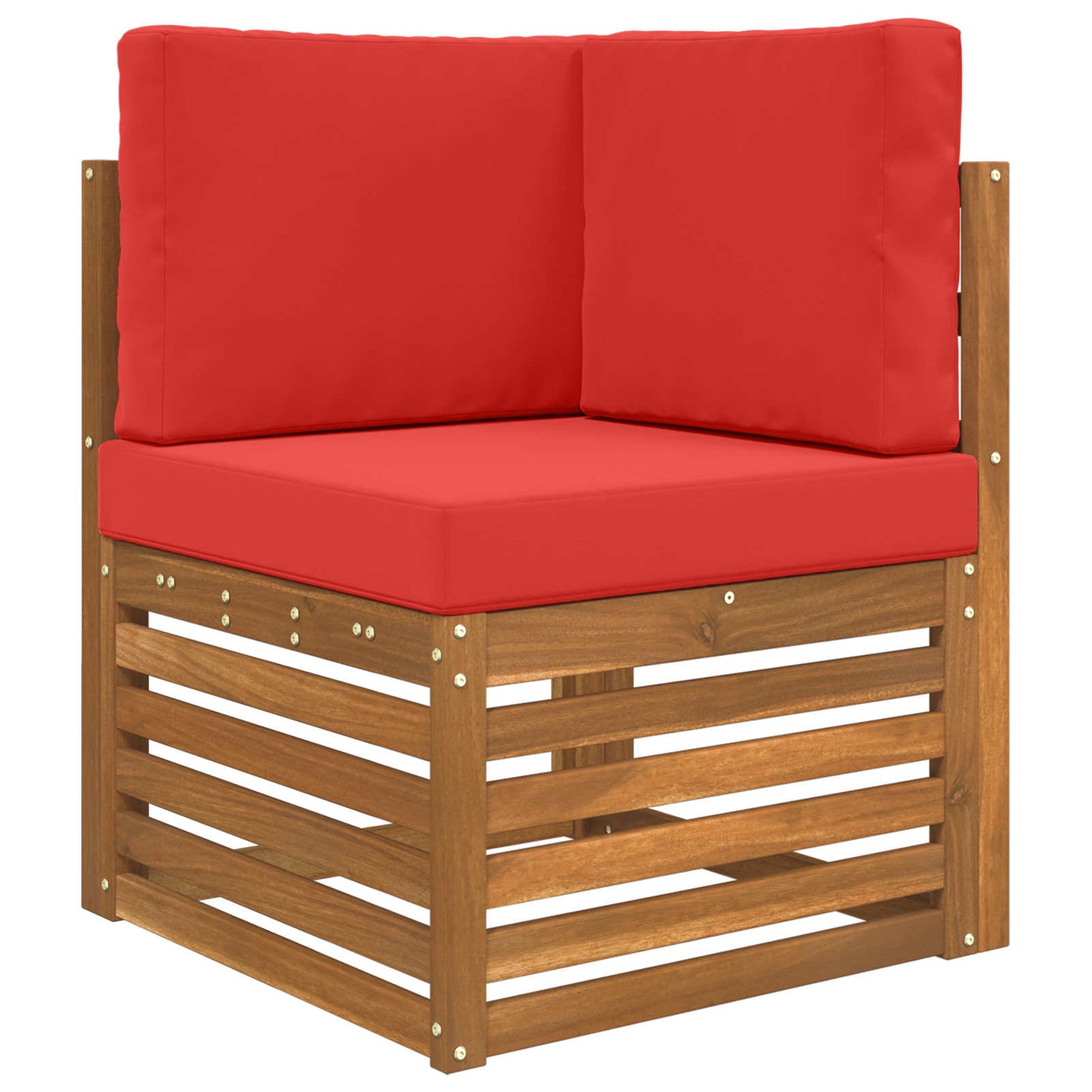 Udendørs Sofa Pude 3 pcs Rød Polyester