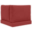 Udendørs Sofa Pude 3 pcs Vinrød Polyester