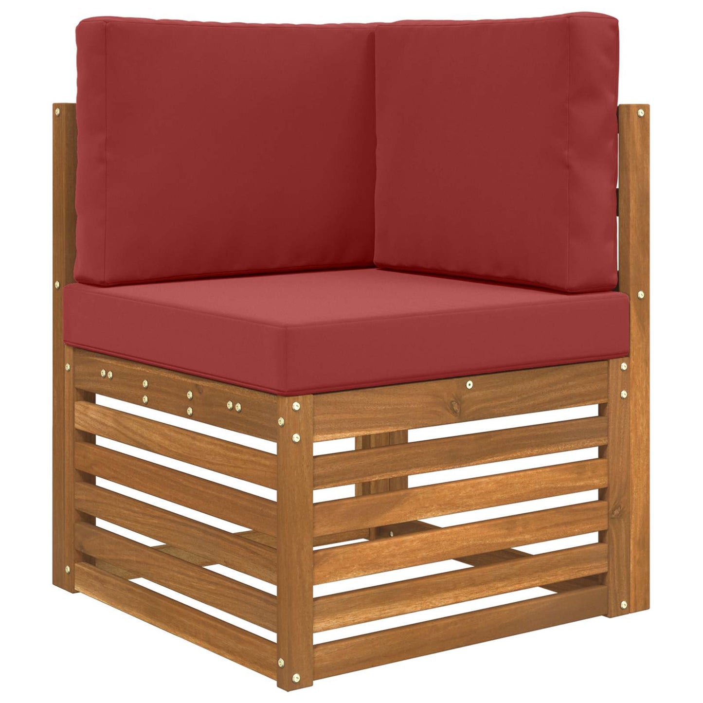 Udendørs Sofa Pude 3 pcs Vinrød Polyester