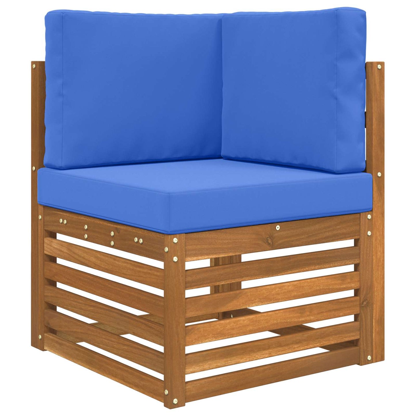 Udendørs Sofa Pude 3 pcs Kongelig blå Polyester