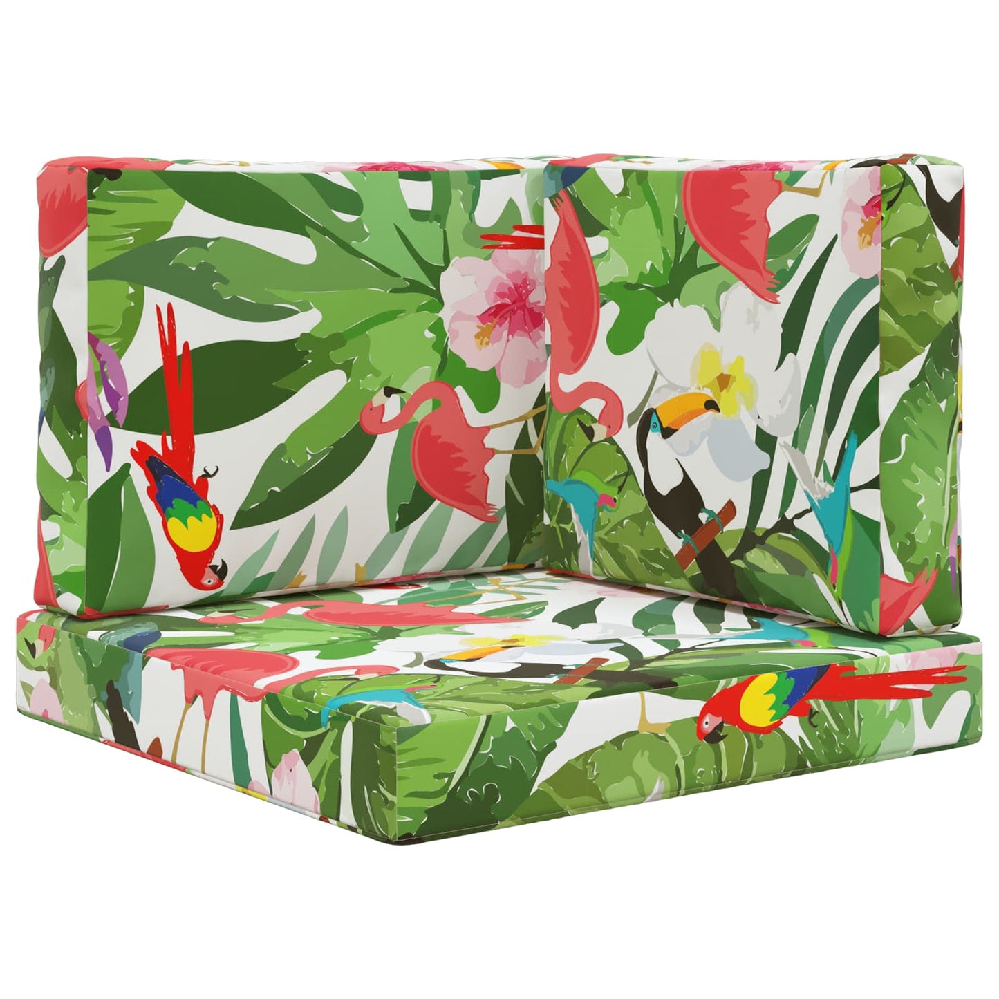 Udendørs Sofa Pude 3 pcs farverig Polyester